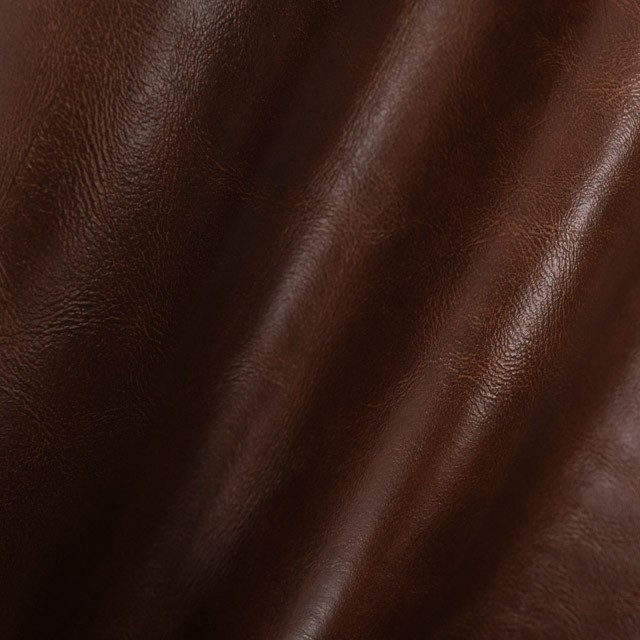 Faux Leather in Tobacco Brown - Vista - Maison Klem